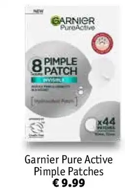 Kruidvat Garnier Pure Active Pimple Patches aanbieding