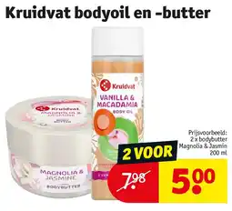 Kruidvat Kruidvat bodyoil en -butter aanbieding