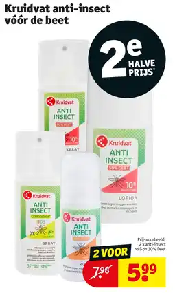 Kruidvat Kruidvat anti-insect vóór de beet aanbieding