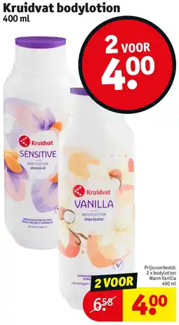 Kruidvat Kruidvat bodylotion aanbieding