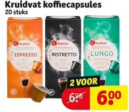 Kruidvat Kruidvat koffiecapsules aanbieding