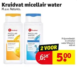 Kruidvat Kruidvat micellair water aanbieding