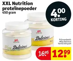 Kruidvat XXL Nutrition proteïnepoeder aanbieding