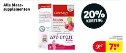 Kruidvat Alle blaassupplementen aanbieding