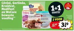Kruidvat Céréal, Gerlinéa, Kruidvat, Modifast en WeCare bewuste voeding aanbieding
