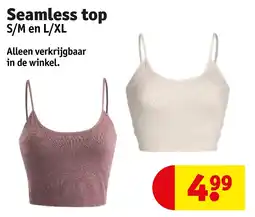 Kruidvat Seamless top aanbieding
