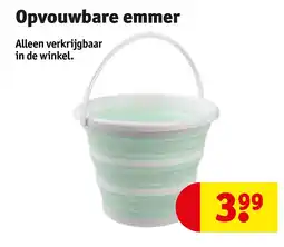Kruidvat Opvouwbare emmer aanbieding