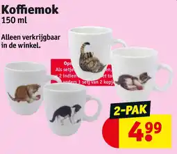 Kruidvat Koffiemok aanbieding