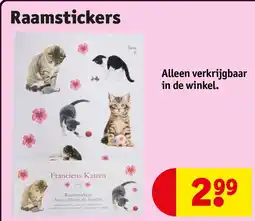 Kruidvat Raamstickers aanbieding