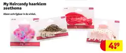 Kruidvat My Haircandy haarklem zeethema aanbieding