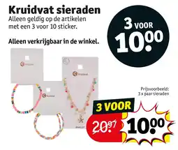 Kruidvat Kruidvat sieraden aanbieding