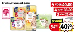 Kruidvat Kruidvat valuepack luiers aanbieding