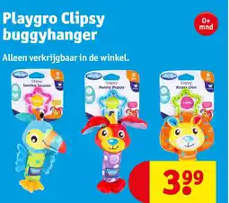 Kruidvat Playgro Clipsy buggyhanger aanbieding