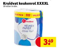 Kruidvat Kruidvat keukenrol XXXXL aanbieding