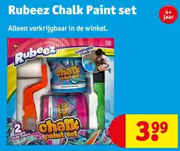 Kruidvat Rubeez Chalk Paint set aanbieding