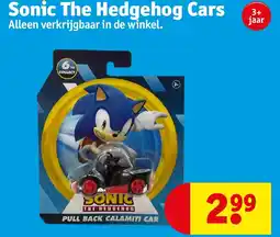 Kruidvat Sonic The Hedgehog Cars aanbieding