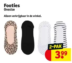 Kruidvat Footies aanbieding