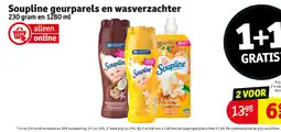 Kruidvat Soupline geurparels en wasverzachter aanbieding