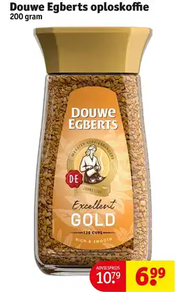 Kruidvat Douwe Egberts oploskoffie aanbieding