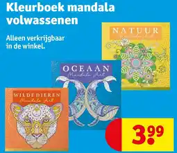 Kruidvat Kleurboek mandala volwassenen aanbieding