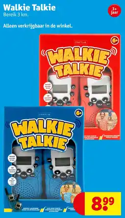 Kruidvat Walkie Talkie aanbieding