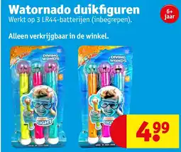 Kruidvat Watornado duikfiguren aanbieding