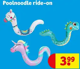 Kruidvat Poolnoodle ride-on aanbieding