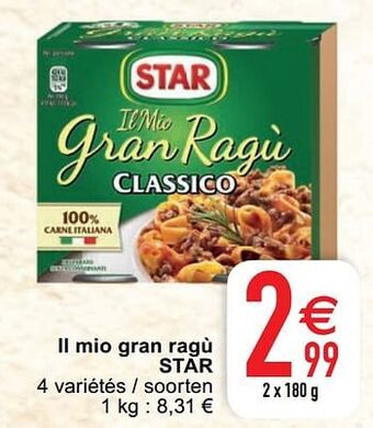 Il mio gran ragù star
