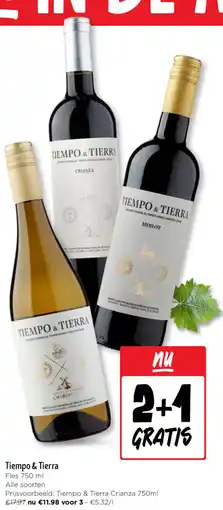 Jumbo Tiempo & Tierra aanbieding