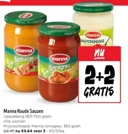 Jumbo Manna, hemelse seure aanbieding