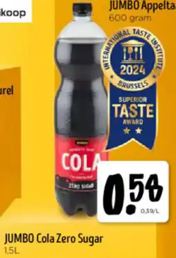 Jumbo Jumbo cola zero sugar aanbieding