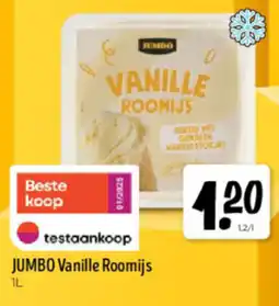 Jumbo Jumbo vanille roomijs aanbieding