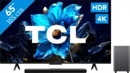 Coolblue TCL 65 QLED P71K 4K (2025) + TCL S55H 2.1 Soundbar aanbieding