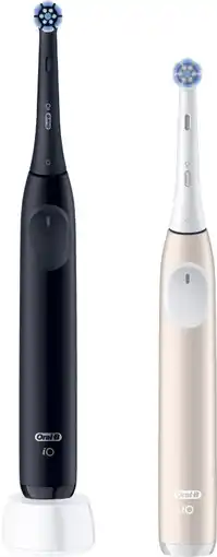 Coolblue Oral-B iO 2 Noir et Rose Lot de 2 aanbieding
