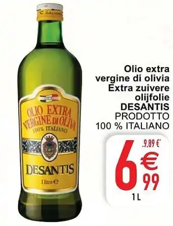 Cora Olio extra vergine di olivia extra zuivere olijfolie desantis prodotto aanbieding