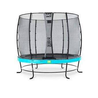 Brico Exit trampoline Elegant + veiligheidsnet Economy ø253cm blauw aanbieding