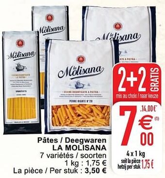 Cora Pâtes - deegwaren la molisana aanbieding