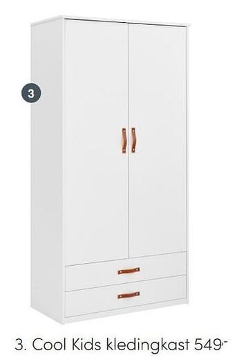 Baby & Tiener Cool kids kledingkast aanbieding