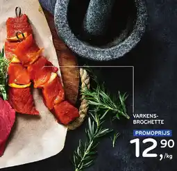 CenB Varkens brochette aanbieding