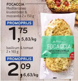 CenB Focaccia aanbieding