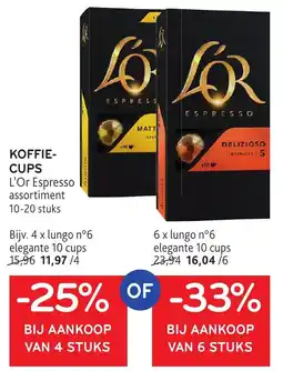 CenB Koffie- cups aanbieding