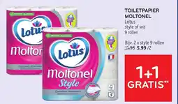 CenB Lotus Toiletpapier moltonel aanbieding