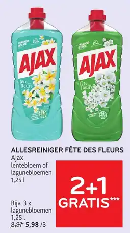 CenB Ajax allesreiniger fête des fleurs aanbieding