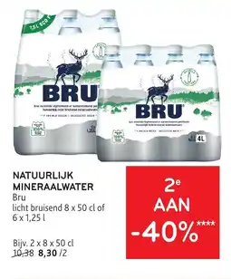 CenB Bru natuurlijk mineraalwater aanbieding