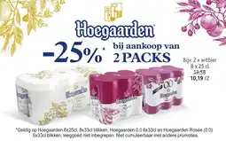 CenB Hoegaarden aanbieding