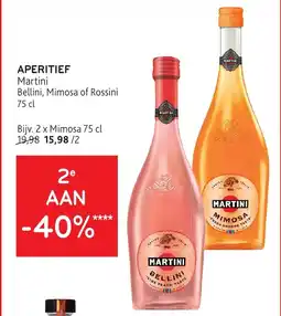 CenB Martini aperitief aanbieding