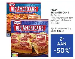 CenB Dr. oetker pizza big americans aanbieding