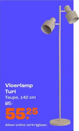 Kwantum Vloerlamp Turi aanbieding
