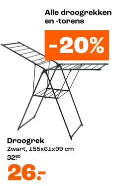 Kwantum Droogrek aanbieding