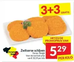 Intermarché Zwitserse schijven aanbieding